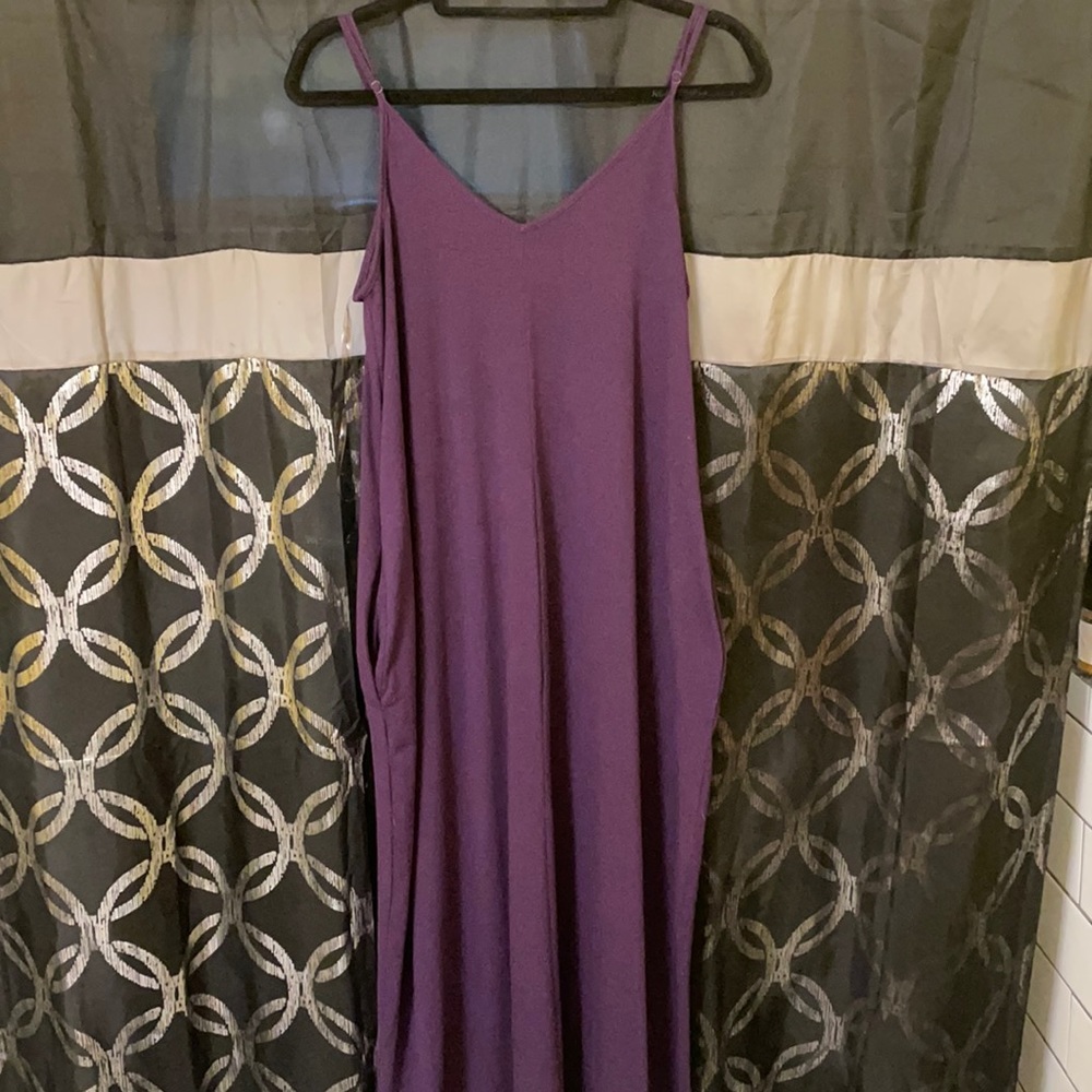 Zenana Premium purple dress